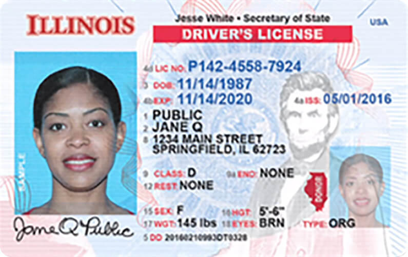 Driver License Written Exam Illinois